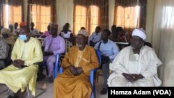 Lokacin gudanar da taron habbaka harshen Hausa a Burkina Faso