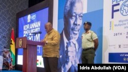 Shugaban Kasar Ghana Ya Na Jawabi A Lokacin Taron Zaman Lafiya Da Tsaro Na Kofi Annan (KAPS Forum)