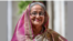 বাংলাদেশের প্রধানমন্ত্রী শেখ হাসিনা।