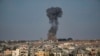 以色列空袭加沙南部拉法城。（2024年5月31日）