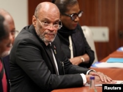 Perdana Menteri Haiti Ariel Henry selama pertemuan reguler CARICOM ke-44 di Resor Baha Mar di Nassau, Bahamas, 16 Februari 2023. (Foto: REUTERS/Dante Carrer)