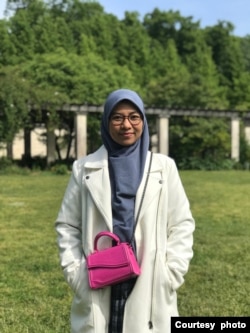 Nida Asma Amaniy, diaspora Indonesia di Poitiers, Prancis (dok. pribadi).