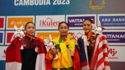 SEA Games အားကစားပွဲမှာ ရွှေ ၁၅ ဆုနဲ့ မြန်မာ အဆင့် ၈ မှာရှိ
