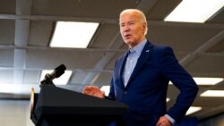 Presiden AS Joe Biden menyampaikan pernyataan di markas pekerja United Steelworkers di Pittsburgh, Pensilvânia, pada17 April 2024. (Foto: Reuters/Elizabeth Frantz)