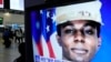 Në ekranet e lajmeve në Korenë e Jugut shfaqet fotografia e ushtarit amerikan Travis King
