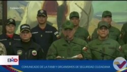 Fuerza Armada venezolana acusa de "sediciosos” a Machado y González Urrutia 