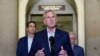 House Speaker Kevin McCarthy speaks during a news conference after he and President Joe Biden reached an "agreement in principle" to resolve the looming debt crisis on May 27, 2023, in Washington.