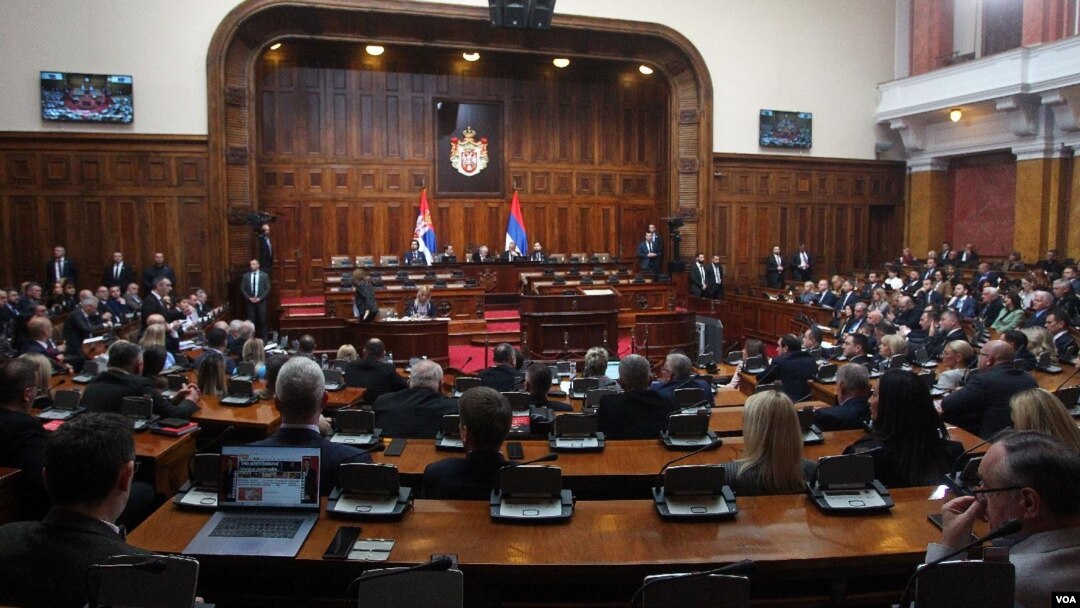 Konstitutivna sednica Skupštine Srbije (foto: Fonet / Aleksandar Barda)