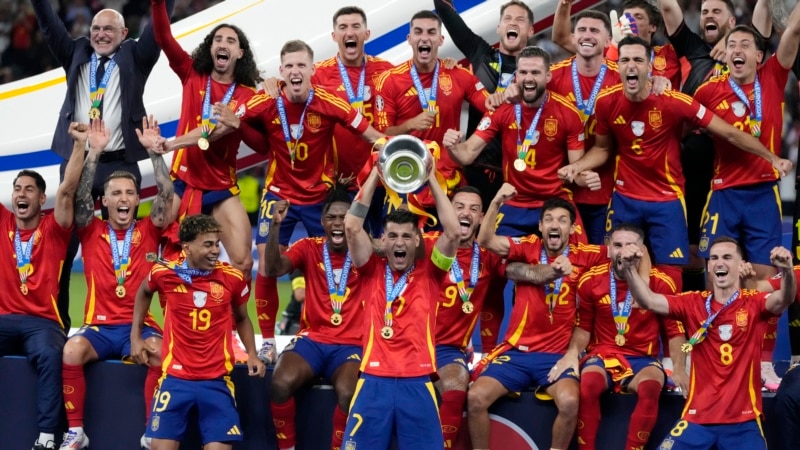 Spain beats England 2-1 to win record 4th European Soccer Championship title