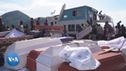 Inondations en RDC: le gouvernement apporte des vivres et des cercueils à Nyamukubi