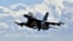 This image provided by the U.S. Air Force shows a F-16 Fighting Falcon from the 510th Fighter Squadron taking off during Red Flag 24-1 at Nellis Air Force Base, Nevada, on Jan 25, 2024. 