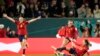 Olga Carmona (derecha) celebra el gol decisivo en el partido entre España y Suecia de la semifinal del Mundial Femenino de fútbol en Auckland, Nueva Zelanda, el 15 de agosto de 2023. 