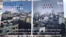 Beograd: Protest podrške palestinskom narodu i civilima