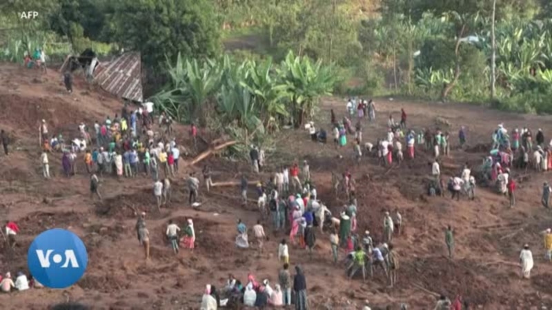 Éthiopie : Le bilan humain du glissement de terrain s'alourdit, les recherches se poursuivent