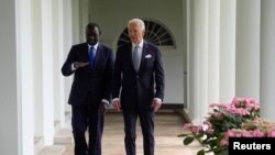 William Ruto a été reçu la semaine dernière par le président américain Joe Biden.