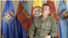 Almirante Francisco Cubides, comandante de las Fuerzas Militares de Colombia en conservación con la Voz de América en Bogotá. [Foto: Johan Reyes, VOA].