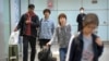旅客抵達北京國際機場。 （2023年4月26日）