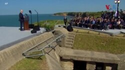 د دویم عالمي جنګ په یاد جوړه شوې دستوره کې، صدر بایډن د اوکراین په سر یووالې باندې ټینګار وکړ