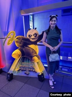 Yorie Kumalasari, seniman FX (efek)/Effects Lead DreamWorks yang ikut terlibat dalam penggarapan "Kung Fu Panda 4" (dok: Yorie Kumalasar)