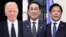 조 바이든 미국 대통령 · 기시다 후미오 일본 총리 · 페르디난드 마르코스 필리핀 대통령.