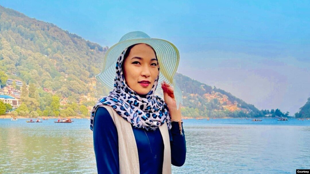 Razia Muradi at a summer camp in the northern Indian state of Uttarakhand. (Photo courtesy Razia Muradi)