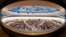 Pertemuan Dewan Hak Asasi Manusia PBB di Jenewa, Swiss (foto: dok). 