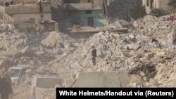 ဆီးရီးယားနိုင်ငံ Idlib ပြည်နယ် Harem မြို့က ငလျင်ဒဏ်သင့်နေရာတခု (ဖေော်ဝါရီ ၁၀၊ ၂၀၂၃)