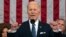 រូបឯកសារ៖ លោក​ប្រធានាធិបតី Joe Biden ថ្លែង​សុន្ទរកថា​ស្ថានភាព​សហព័ន្ធ (State of the Union) ទៅ​កាន់​សម័យ​ប្រជុំ​រួម​នៃ​សភា​នៅ​វិមាន​កាពីតូល​សហរដ្ឋ​អាមេរិក កាល​ពី​ថ្ងៃ​ទី៧ ខែ​កុម្ភៈ ឆ្នាំ​២០២៣ ក្នុង​រដ្ឋធានី​វ៉ាស៊ីនតោន។