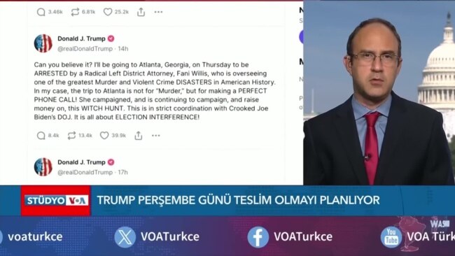 Seçim hilesi yapmakla suçlanan Trump Perşembe günü teslim olmayı planlıyor