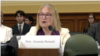 U.S. Agency for Global Media CEO Amanda Bennett testifies before the House Foreign Affairs Committee, July 9, 2024 in this photo from video.