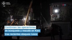 Continúan operaciones de rescate en Kiev tras recientes ataques rusos
