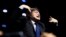 Argentina's President Javier Milei gestures to the audience after giving a speech at CPAC Brasil 2024, a conservative event, in Balneario Camboriu, Santa Catarina state, Brazil, July 7, 2024. 