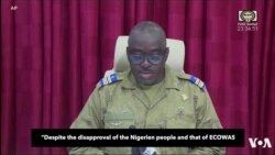 Niger's Junta Closes Airspace as ECOWAS Ultimatum Passes