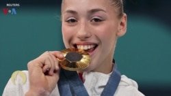 17-year-old Kaylia Nemour wins historic Olympic gold medal for Algeria