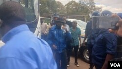 Arrested CCC activists appearing in Court in Harare