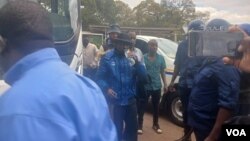 Arrested CCC activists appearing in Court in Harare