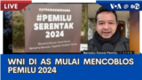 Laporan VOA untuk BTV: WNI di AS Mulai Mencoblos Pemilu 2024