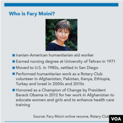 Bio of Fary Moini.