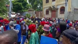 Manifestasyon Kont Fòs Miltinasyonal La