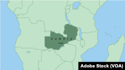 MAP - ZAMBIA
