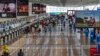 El área de check-in del Aeropuerto Internacional Arturo Merino Benítez está parcialmente vacía debido a restricciones de viaje para ayudar a frenar la pandemia de COVID-19 en Santiago, el 13 de noviembre de 2020.