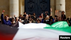 Estudiantes en Estados Unidos y Francia continúan jornada de protestas contra la guerra en Gaza