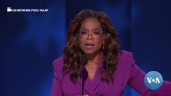 Show Host Oprah Winfrey appeals to unaffiliated, undecided voters to back Harris