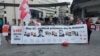 Демонстрация в Брюсселе за освобождение политзаключенных в Беларуси