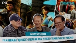 VOA Creative Talk: Film Animasi 'Ajisaka' Garapan MSV Studio Yogya Tembus Hollywood