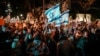 Demonstracije protiv izraelskog premijera Benjamina Netanjahua u Tel Avivu (Foto: AP/Leo Correa)
