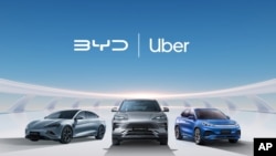 Uber dan BYD mengumumkan kemitraan strategis bertahn-tahun. (Grafik: Business Wire)