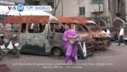 VOA60 World- Violent student-led protests in Bangladesh caused severe damage to public property in the capital, Dhaka