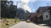 Vista del Cerro El Cable, uno de los sectores donde se han presentado incendios forestales en Bogotá, Colombia.