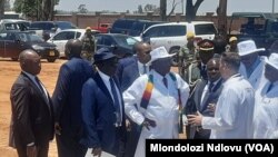 President Mnangagwa at Geo Pomona ceremony